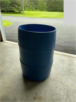 Large Blue plastic pail