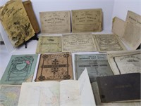1875 Toronto Public School Work Books & Diplomas