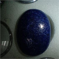 Lapis Lazuli Cabochon Gem Stone Oval cut 70.2 ct