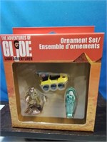 Adventures of GI Joe ornaments set