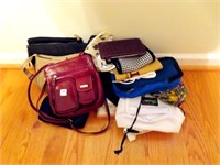 COLLECTION OF LADIES PURSES-STRADA, ROSETTI, &