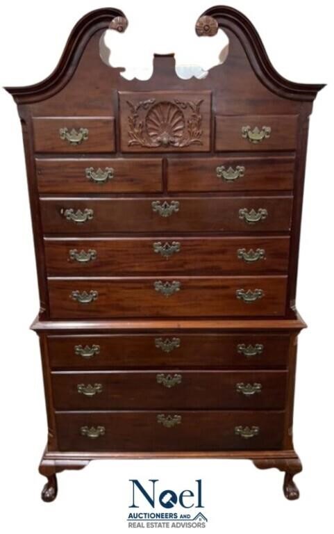 Philadelphia Mahogany Highboy Ca. 1770