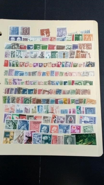 WORLD STAMPS - Used over 240