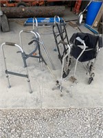 Walkers and Wheelchair
