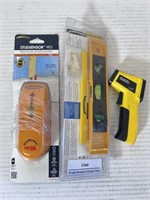 Stud Finder Kits and No Contact Thermo.