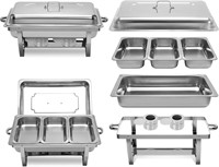 Chafing Dish with 1/3 Size Food Pans