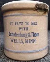 Schulenburg & Thom Red Wing Beater Jar As-Is