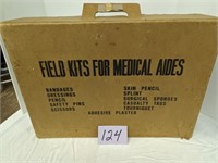 Vintage Military Medical Field Kits