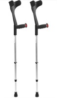 PEPE MOBILITY ADULT CRUTCHES BLACK