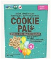 Cookie Pal Soft Baked Bites Dog Treats, Birthday