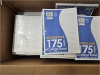 Notebook Filler paper. Large box of college ruled