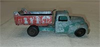 Vintage Metal Green & Red Hubley Kiddie Toy Truck