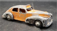 Vintage orange taxi car