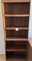 T - 5-SHELF BOOKCASE 70.5X28" (R5)