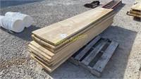 pallet rough sawn of lumber
