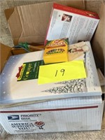 MISC BOX OF STATIONARY & MORE