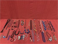 Misc. Lot of Costume Jewelry Necklaces and