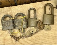 Vintage Locks w/keys