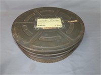 Lot of Vintage Movie Tins