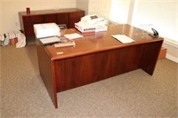 Executive Desk with Cradenza