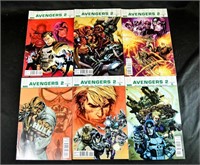 #1-6 THE AVENGERS 2 Marvel Comics Books