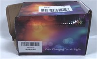 New Damaged Box Color Changing Curtain Lights