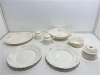 Leeds Ware Classical English Creamware, And More.