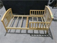 Toddler/Kids Wooden Bed Frame, used