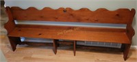 Long Wood Bench / Pew 86"