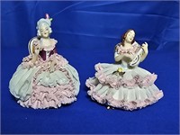 Dresden Lace Figurines Clarissa + Luise