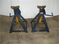 (2) Lincoln 7 Ton Jack Stands  21-31 inches