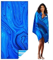 New  - Microfiber Lightweight Beach Towel Sand Fre