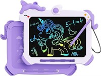 LCD Writing Tablet for Kids, Unicorn Colorful Scre