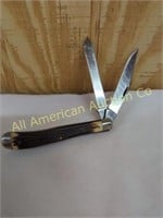 QUEEN STEEL # 24 SLIMLINE TRAPPER KNIFE
