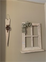 PICTURE FRAME WOOD W/ BOW