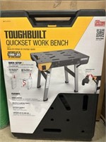 ToughBuilt quick set folding work bench
