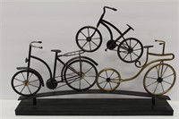 Metal Bicycle Figurine