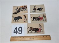 Old bullfighting postcards