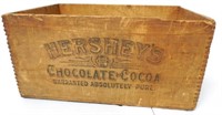 Hershey's Chocolate and Cocoa Wooden box