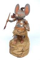 Coolidge Roy Jr Hopi Kachina Doll "Warrior Mouse"