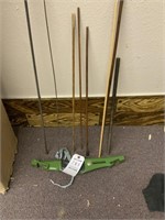 Assorted Gun Cleaning Rods, Bow Handle