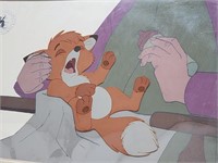 Walt Disney Cel painting for "the Fox and the