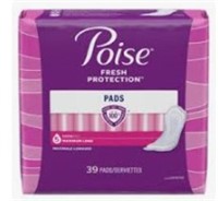 Poise Fresh Protect 39 Count Pads