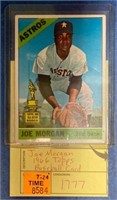 1966 TOPPS JOE MORGAN CARD
