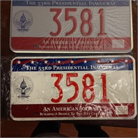 53rd Presidential Inauguration Plate Set