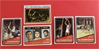 1971 -1972 Topps Basketball Card Lot of 5