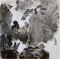 Chinese Ink Color Painting