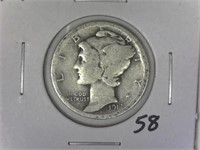 1917 Mercury Dime