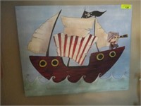 Pirate canvas