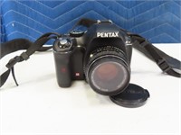 PENTAX DIgital "K-m" Black Camera *powers on*